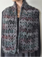 Comfort Zone Scarf in Chunky Mochi