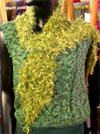 Fern Scarf in Fizz & Squiggle