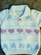 Baby Toddler Hearts Sweater