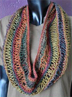 Drop Stitch Cowl in Sausalito