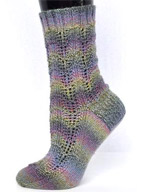 Scalloped Socks in Sausalito