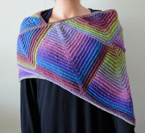 Danube DK Mitered Shawl