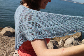 Allegro Lace Seaside Shawlette