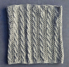 Allegro Lace Cables 'n Lace Cowl