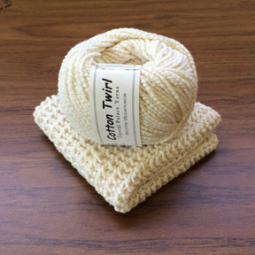 Cotton Twirl Washcloth