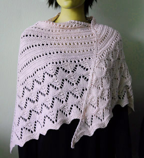 Wailea Shawl in Panda Pearl