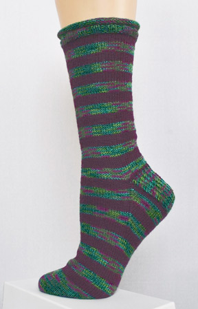 Panda Silk Striped Socks