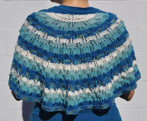 Wings Shawl in Panda Silk