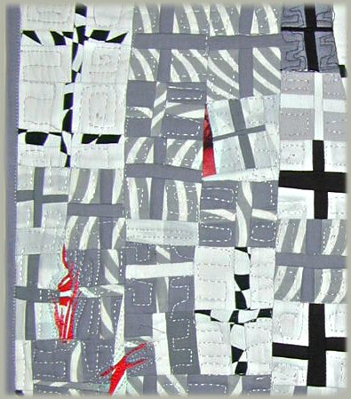 detail of quilt