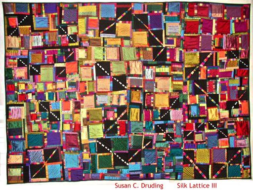 Silk Lattice III quilt