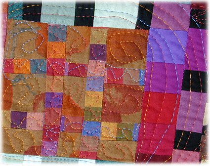 detail of Windows 2000 quilt